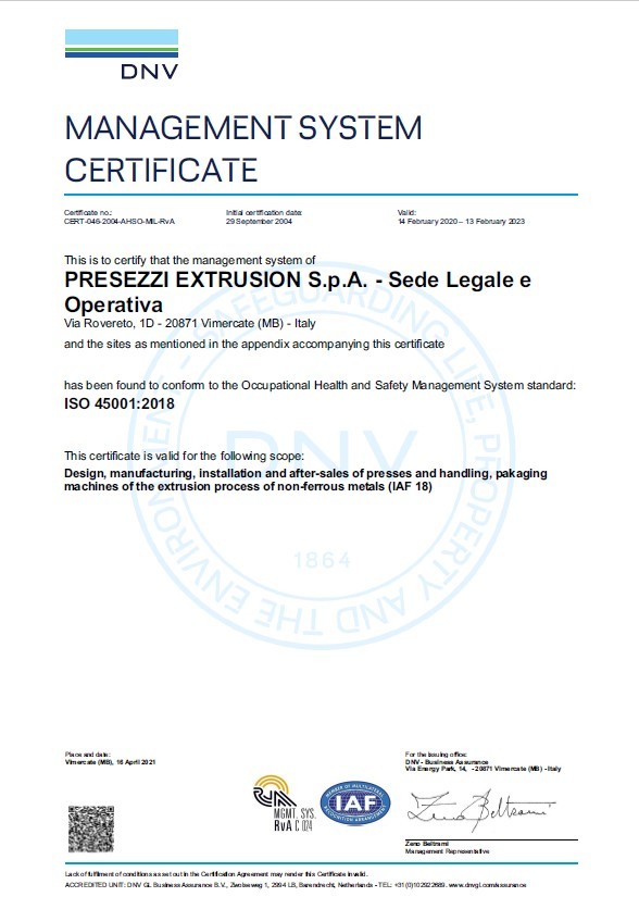 Certificate Uni En Iso