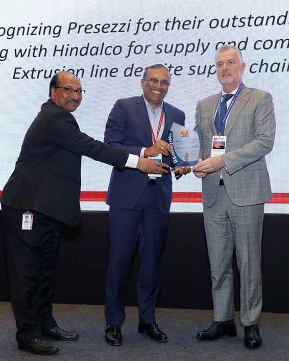 Hindalco recognizes Presezzi